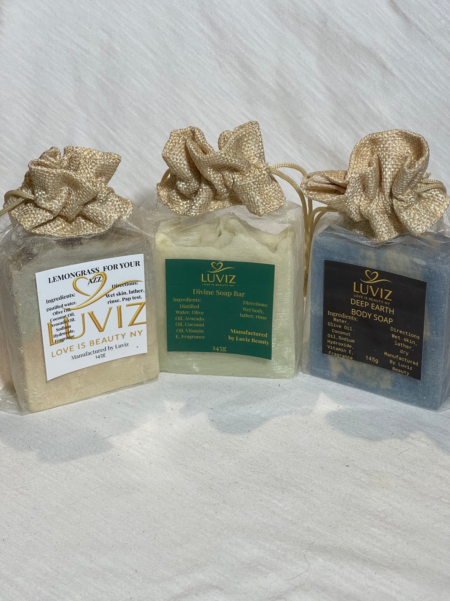 Lemongrass, Divine & Deep Earth Body Soap