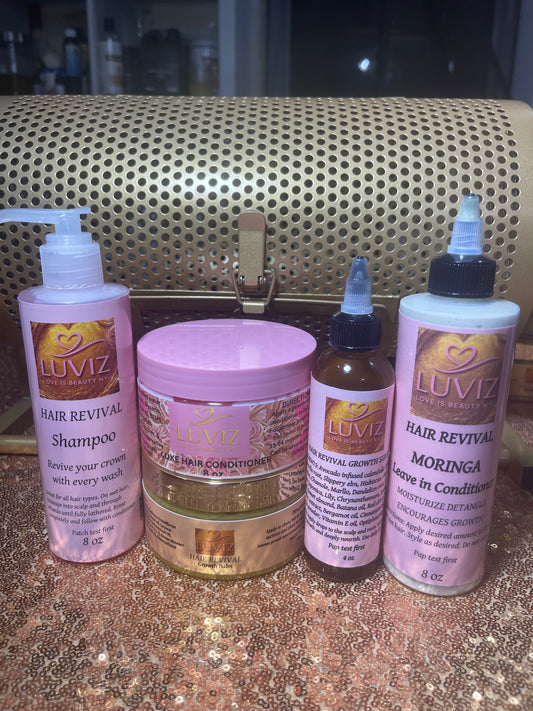 The Hair Revival Ultimate Growth Bundle (5-Piece Set)