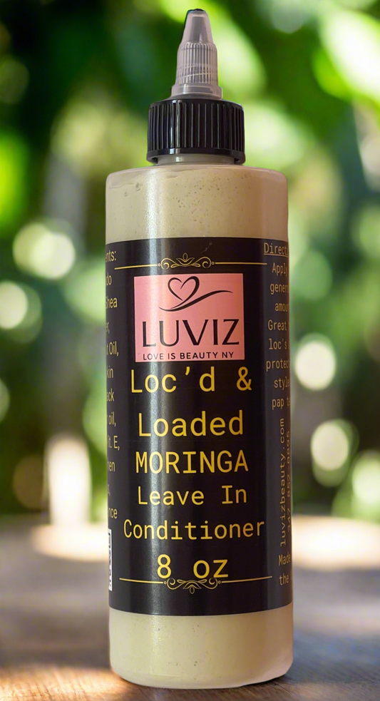 Loc’d & Loaded Moringa Leave in Hair Conditioner