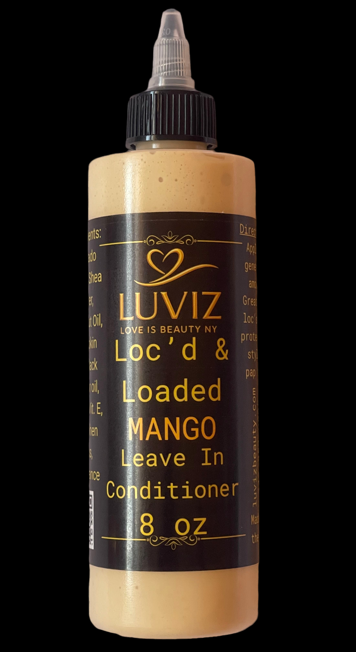 Loc’d & Loaded Mango Leave in Hair Conditioner